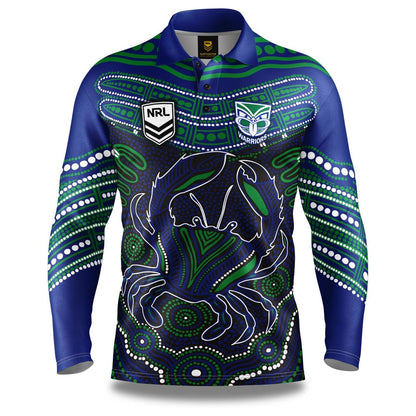 NRL 'Karumba' Fishing Shirt - New Zealand Warriors - Adult - Mens - Polo