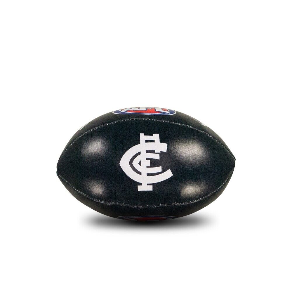 AFL Mini Supporter Sponge Football - Carlton Blues - Ball