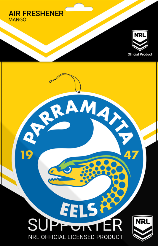 NRL Car Air Freshener - Parramatta Eels - Rugby League