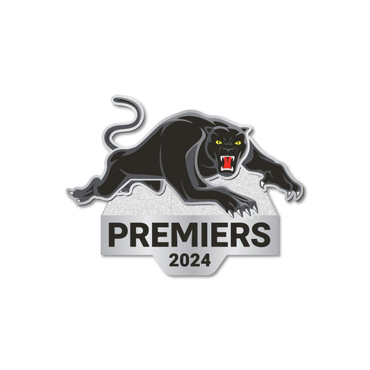 NRL 2024 PREMIERS LOGO PIN - PENRITH PANTHERS - ETA NOV 2024 - TROFE