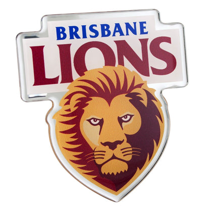 AFL Logo Emblem - Brisbane Lions - Supporter Car Badge