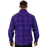 NRL 'Mustang' Flannel Polo - Melbourne Storm - Flanno Shirt