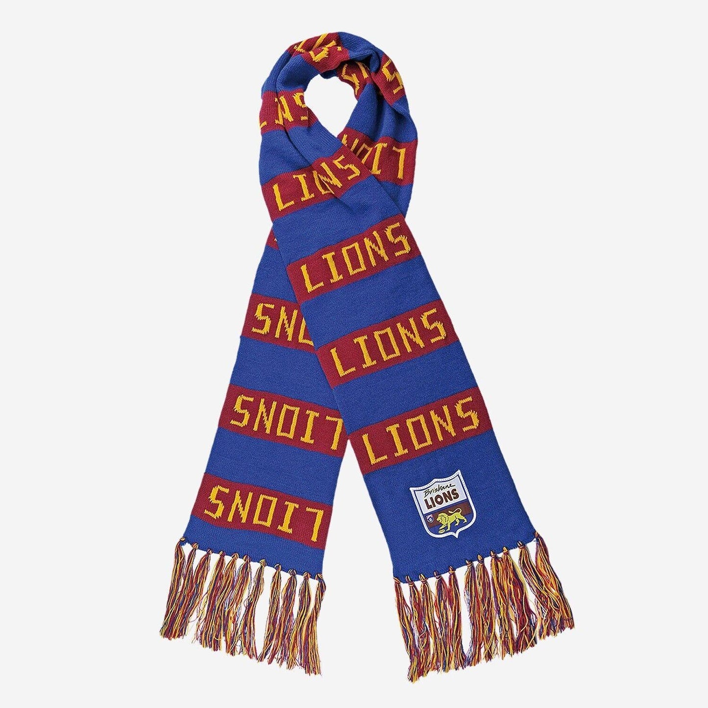 AFL Heritage Bar Scarf - Brisbane Lions - Supporter Team Wear