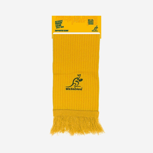 ARU Rib Knit Scarf - Wallabies - Supporter Team Wear