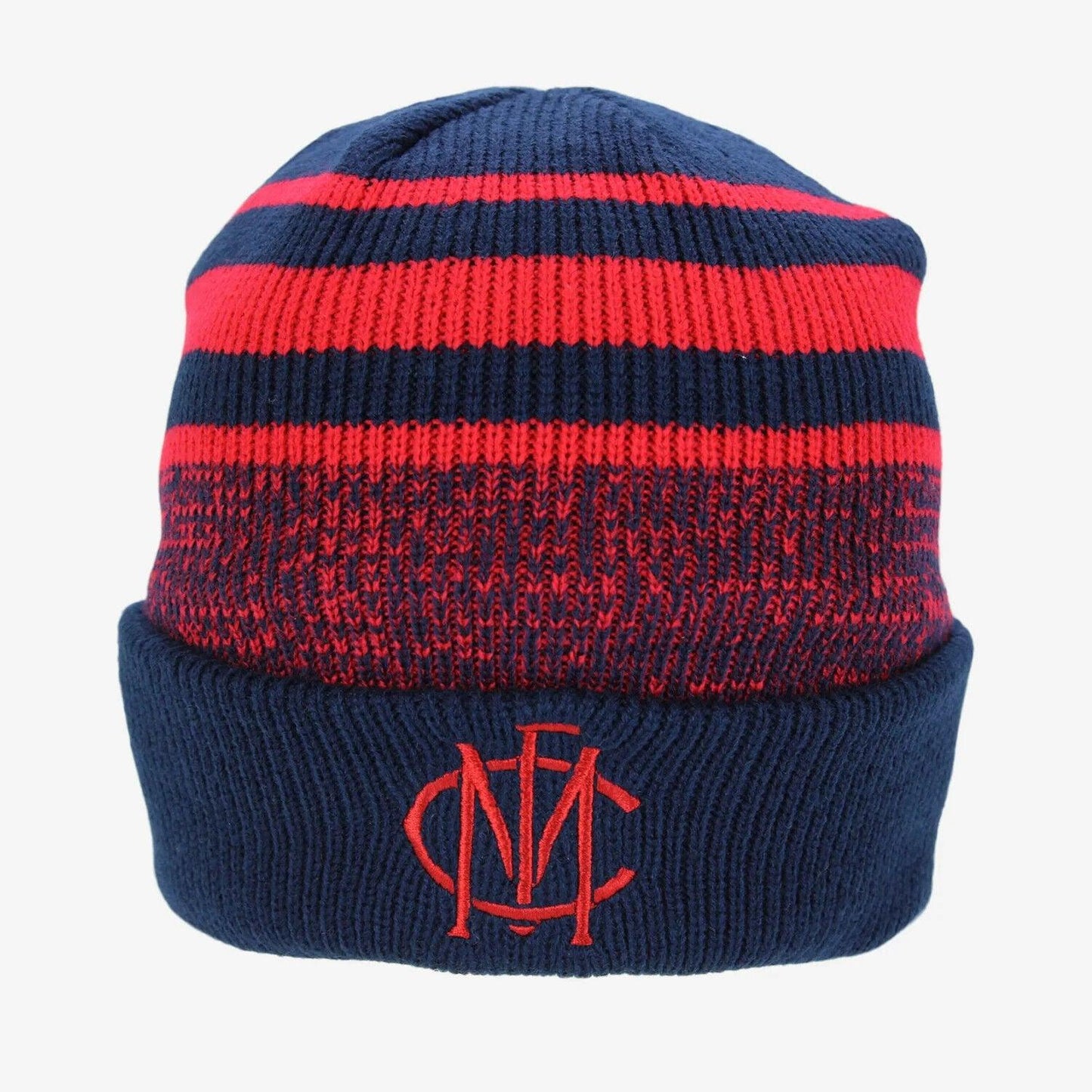 AFL Cluster Beanie - Melbourne Demons - Winter Hat