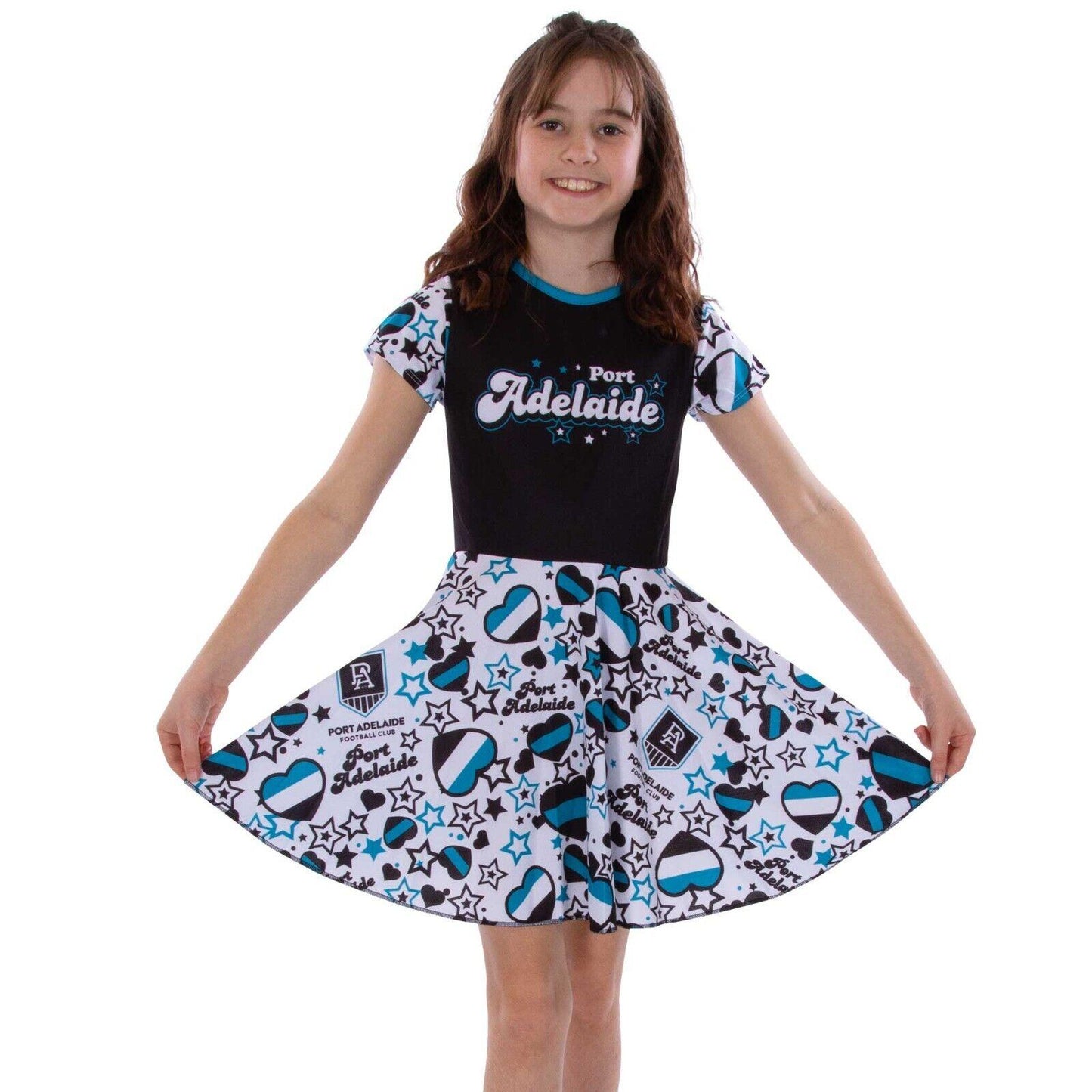 AFL  Heartbreaker Dress - Port Adelaide Power - Girls - Toddler - Kid