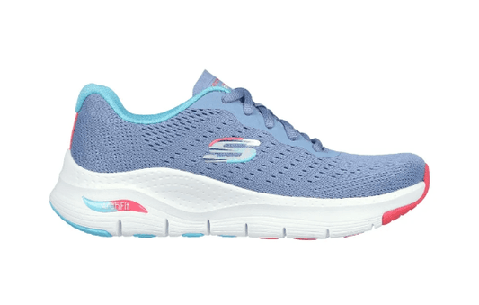 SKECHERS Arch Fit Infinity Cool Shoe - Blue/Multi - Womens