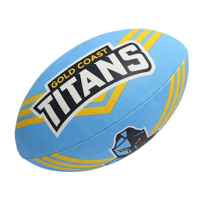 NRL 2023 Supporter Football - Gold Coast Titans - Youth Ball - Size 11