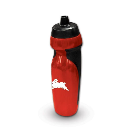 NRL Sports Drink Bottle 640ml - South Sydney Rabbitohs - Rubber Grip