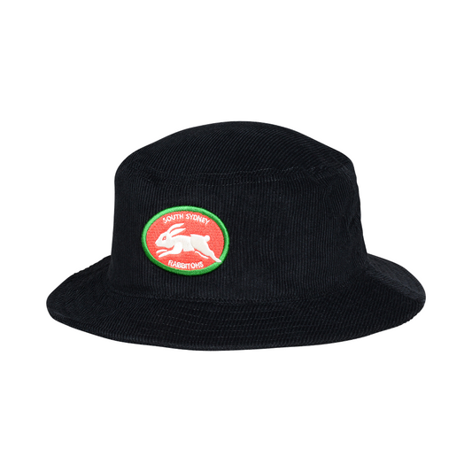 NRL Retro Corduroy Bucket Hat - South Sydney Rabbitohs - Adult - One Size