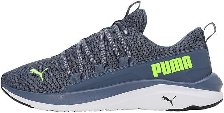 PUMA Softride One4all Shoe - Blue/Green - Sneaker - Mens