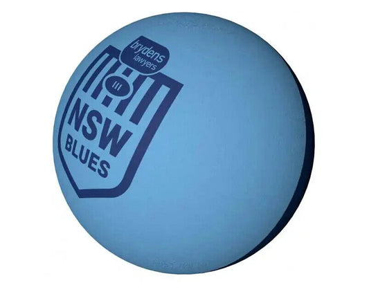 NRL Rubber High Bounce Hand Ball - New South Wales Blues - Single - 6cm - NSW