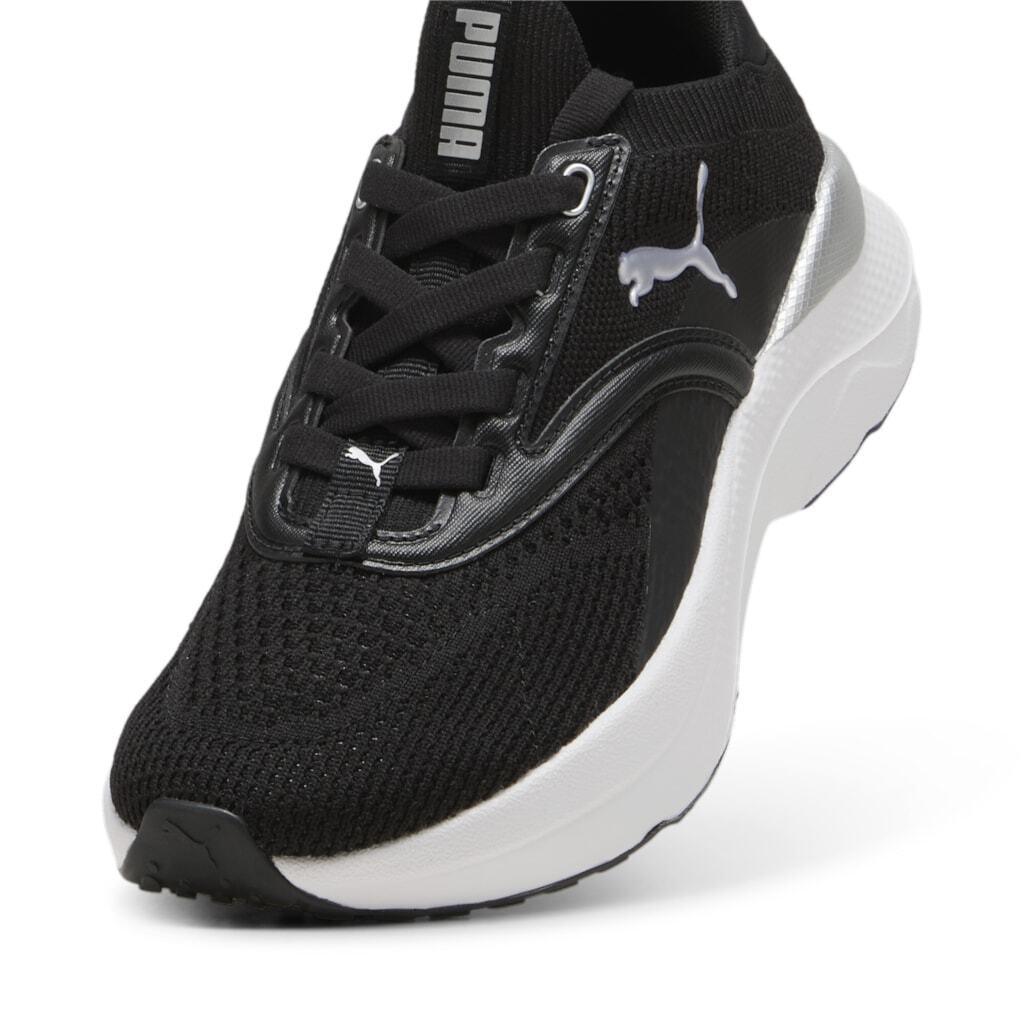 PUMA Softride Mayve Jr Shoe - Black/White - Youth - Kids