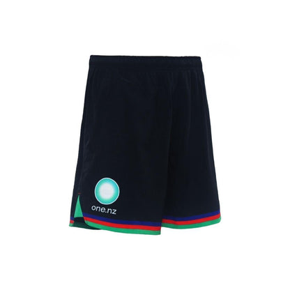 NRL 2024 Gym Shorts - New Zealand Warriors - Navy - Adult - DYNASTY