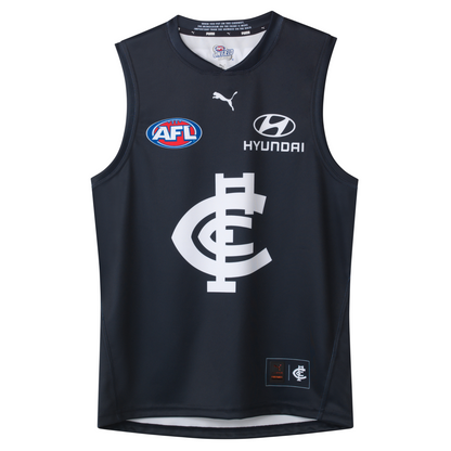 AFL 2025 Home Guernsey - Carlton Blues - Adult - Mens