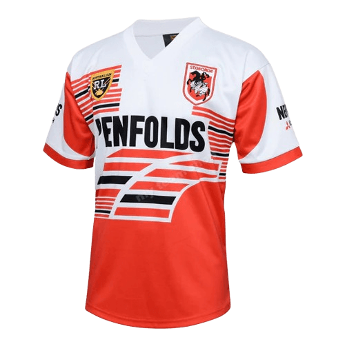 NRL Retro Heritage Jersey - St George Dragons 1995 - ALTERNATE WORLD SEVENS