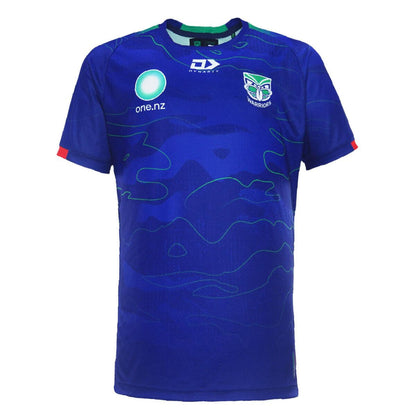 NRL 2024 Training Tee - New Zealand Warriors - Royal Blue - Adult - Mens