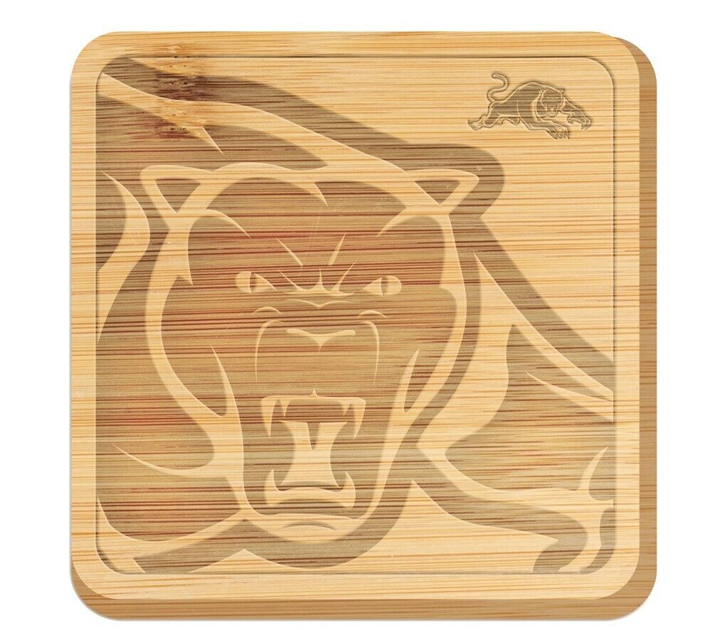 NRL Cheeseboard - Penrith Panthers - 35 x 35 x 1.5cm - Serving Board