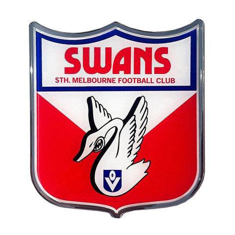 AFL Retro Logo Emblem - Sydney Swans - Supporter Car Badge