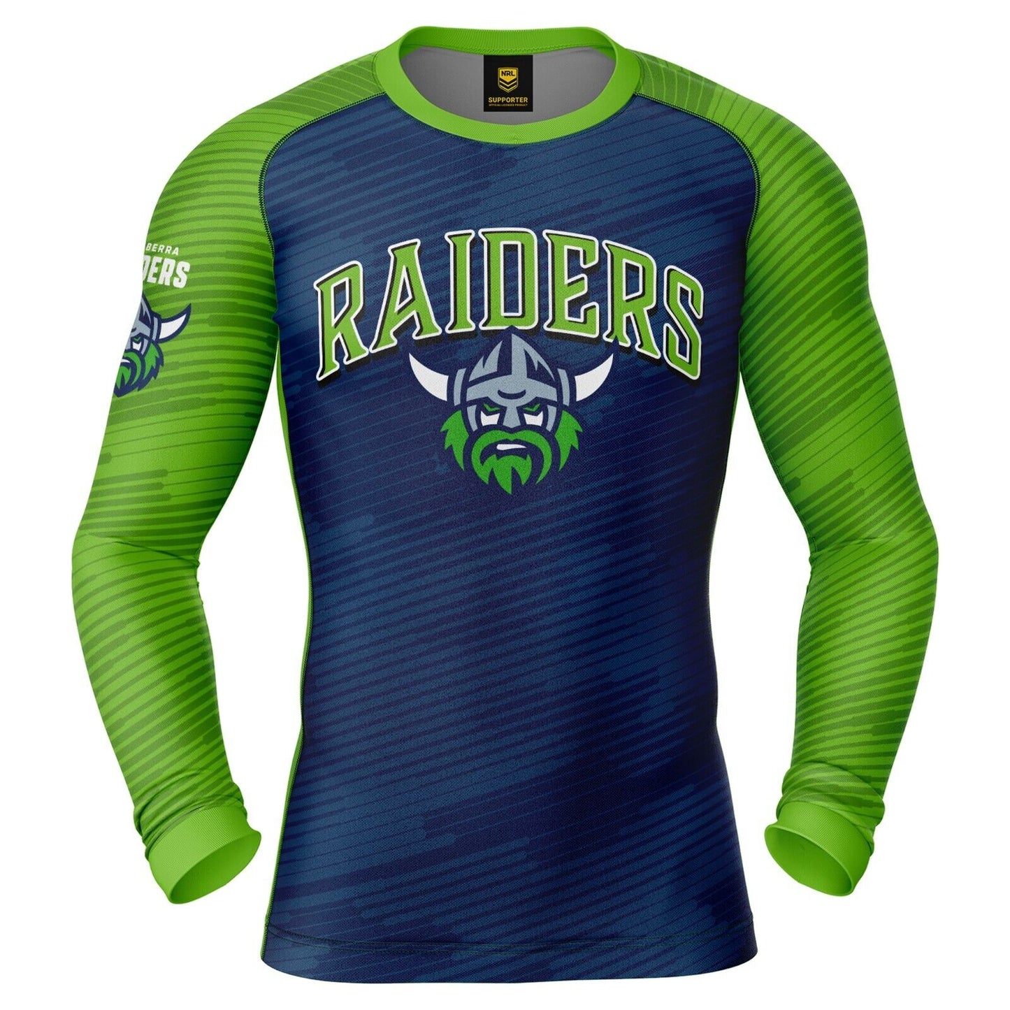 NRL Barrel Rash Vest - Canberra Raiders - UPV 50+ - Sun Shirt - Adult