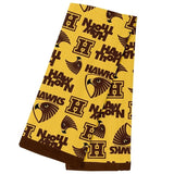 AFL Team Supporter Cotton Tea Towel - Hawthorn Hawks - 40cm x 60cm