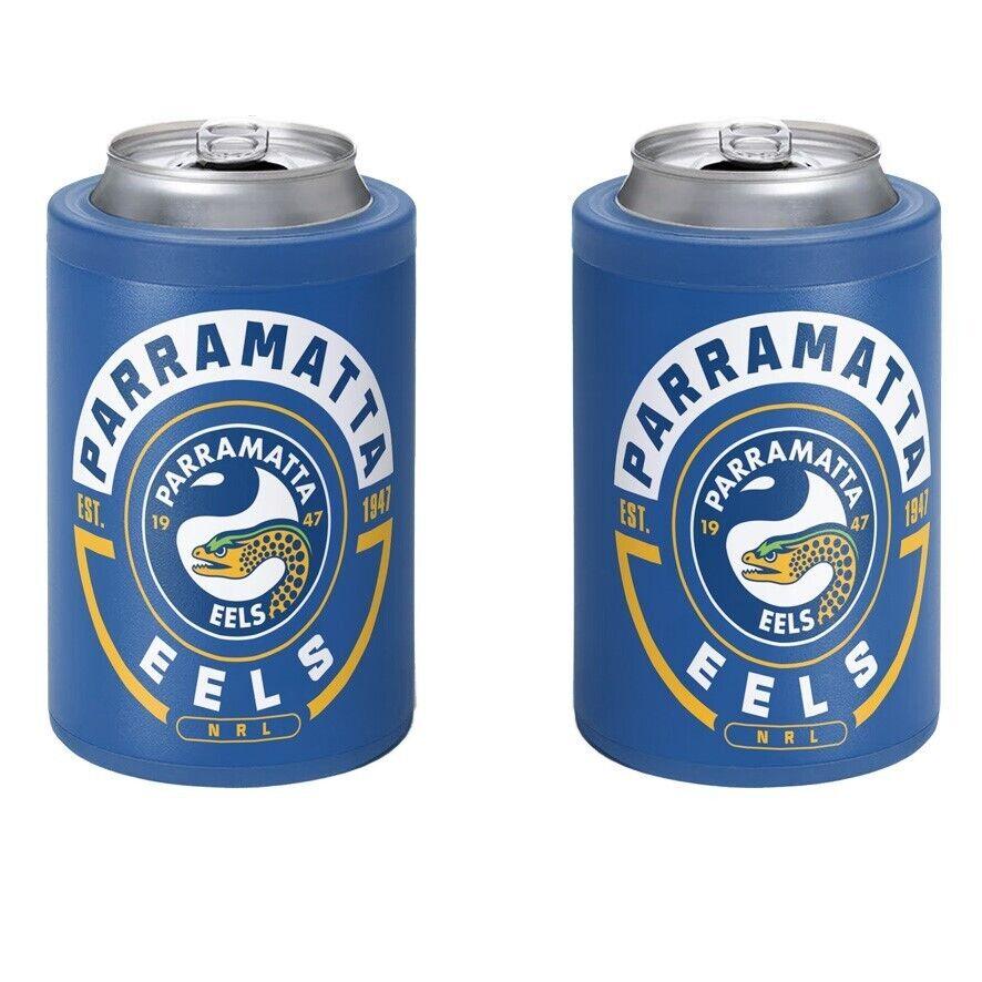 NRL Insulated Can Cooler - Paramatta Eels - Stubby - Twist Top Lid