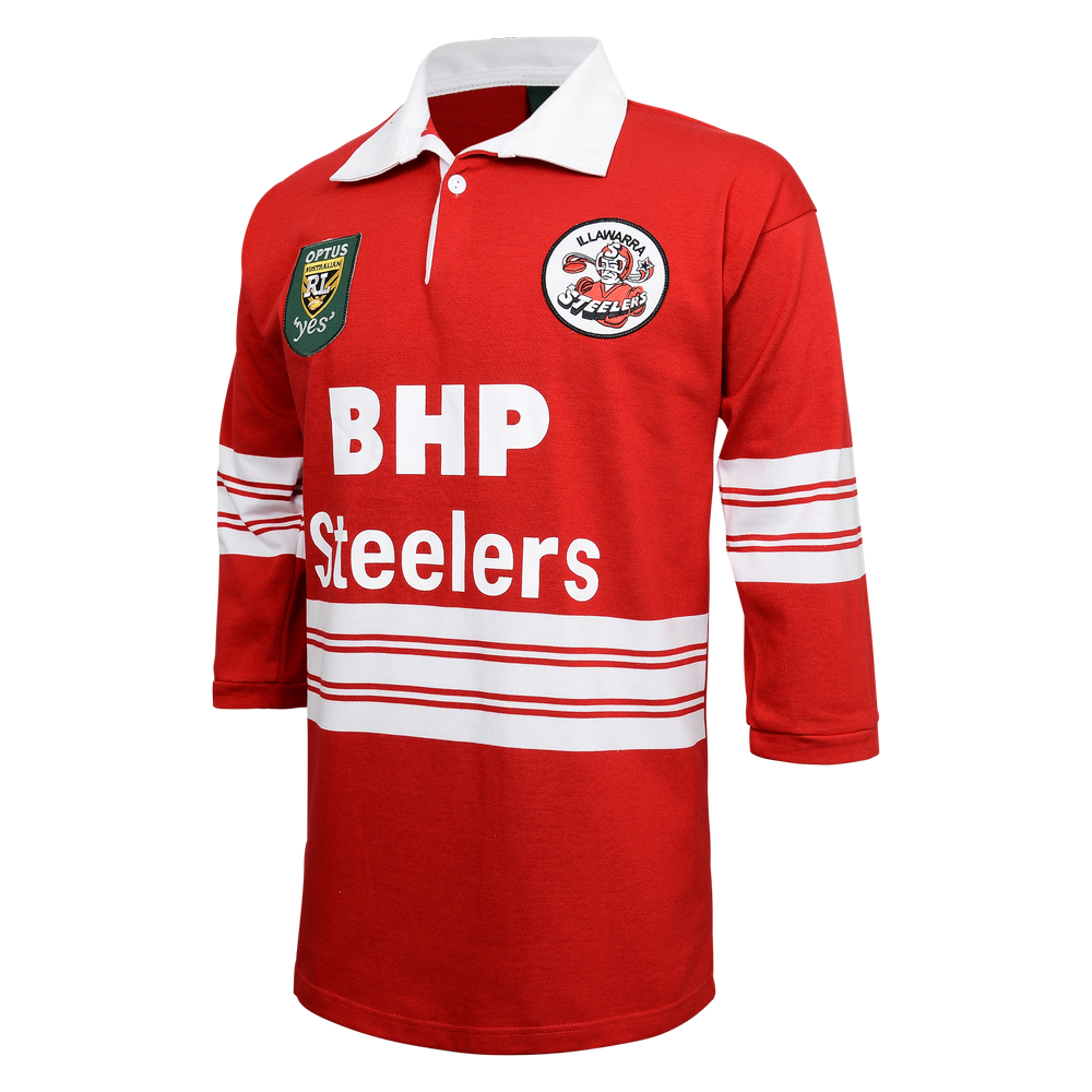 NRL Retro Heritage Jersey - Illawarra Steelers 1997 - Rugby League