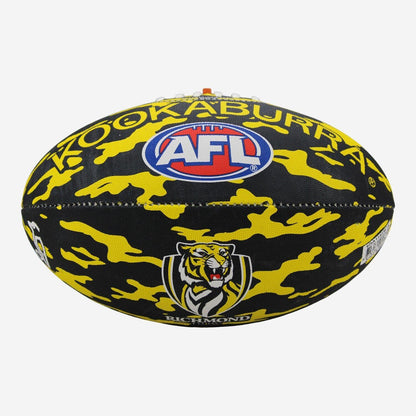 AFL Camo Club Football - Richmond Tigers - Size 5 - Game Ball