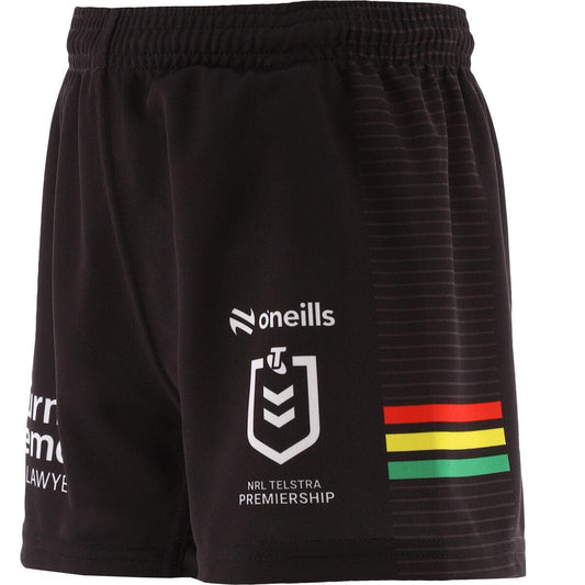 NRL 2024 Home Playing Shorts - Penrith Panthers - Adult - Mens