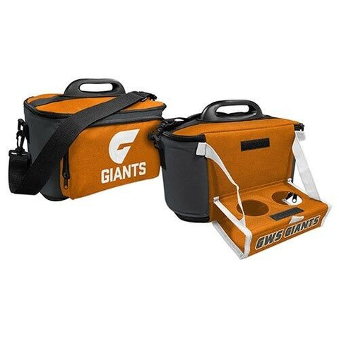 AFL Drink Cooler Bag With Tray - GWS Giants - Aussie Rules