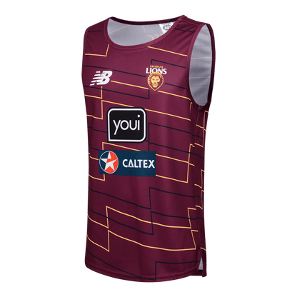 AFL 2024 Training Singlet - Brisbane Lions - Adult - Mens