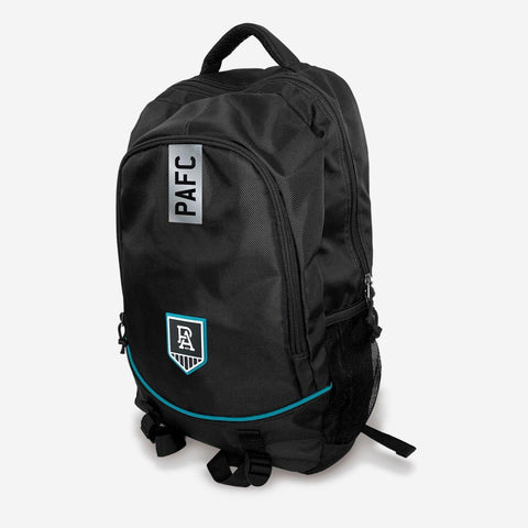 AFL Stirling Backpack - Port Adelaide Power - 49x32x12cm - Nylon Bag