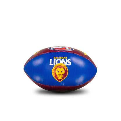 AFL Mini Supporter Sponge Football - Brisbane Lions - Ball