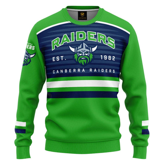 NRL Kids 'Victory' Pullover - Canberra Raiders - Infant Baby - Jumper