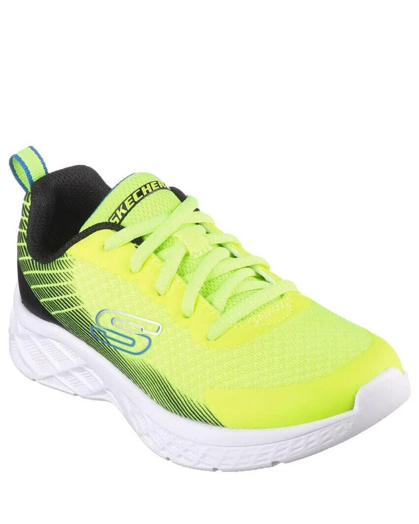 SKECHERS Microspec II Shoe - Vovrix - Yellow/Black - Kids