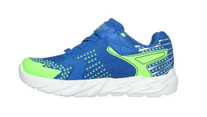 SKECHERS Flex-Glow Bolt Shoes - Royal/Multi - Kids