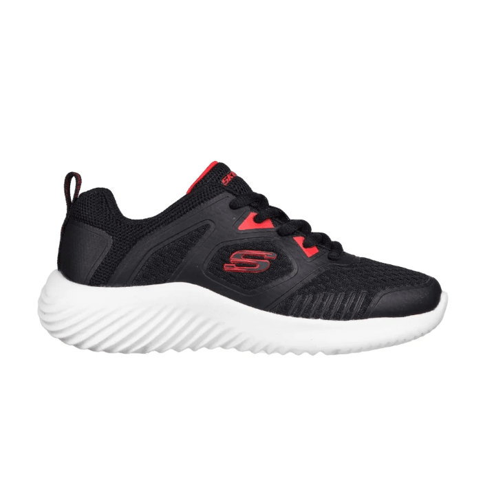 SKECHERS Bounder Shoe - Rozburg - Black/Red - Kids