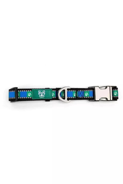 NRL Adjustable Dog Collar - New Zealand Warriors - Small To Large