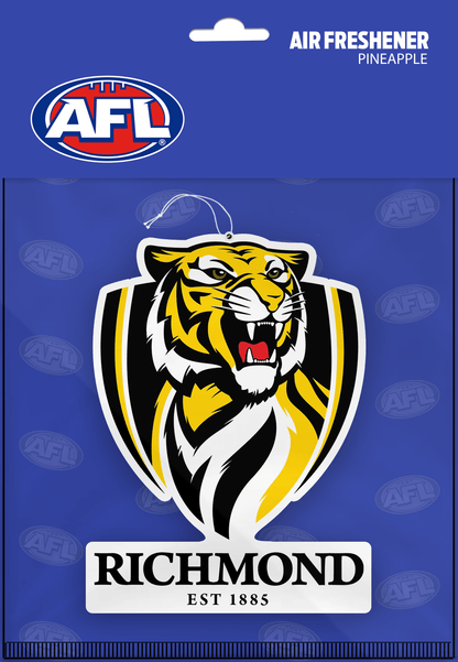 AFL Car Air Freshener - Richmond Tigers - Logo