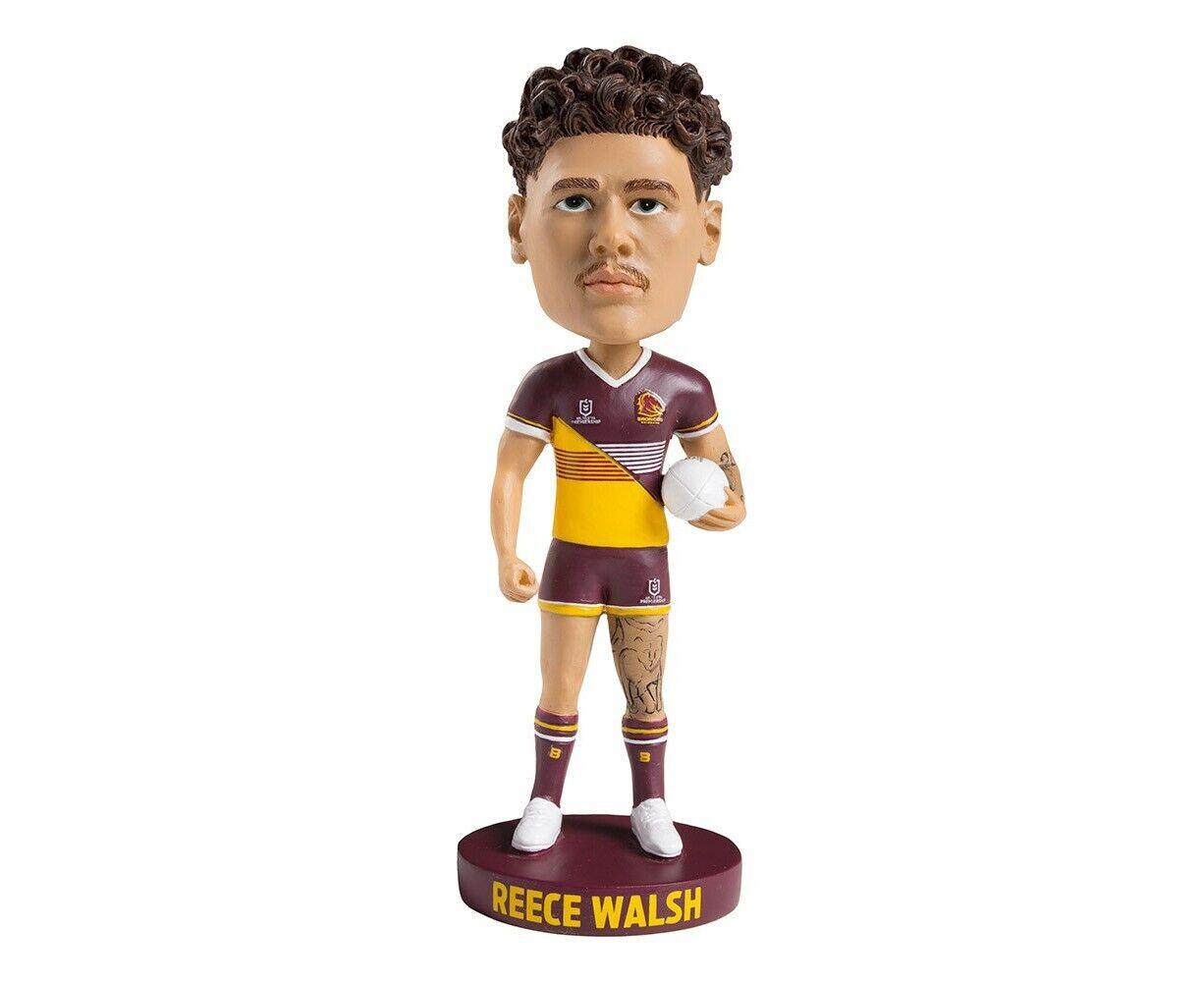 NRL Bobblehead - Brisbane Broncos - Reece Walsh - Statue