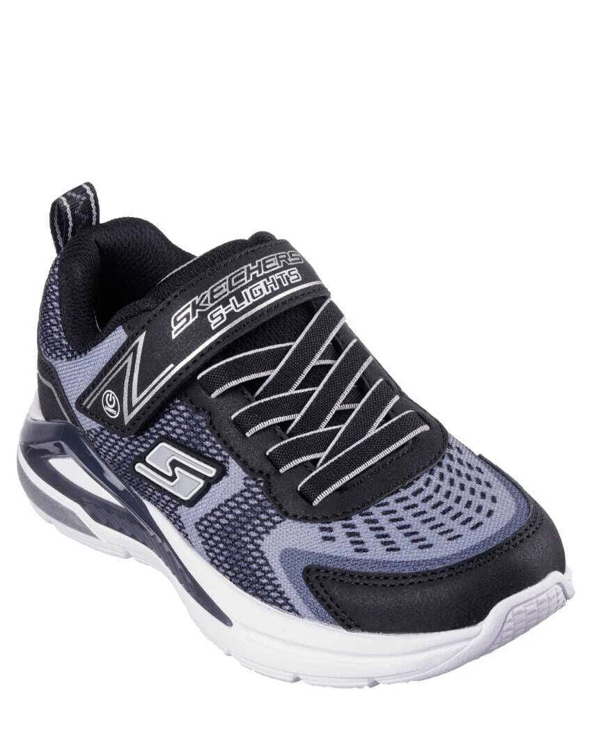 SKECHERS Tri-Namics Shoe - Black/Silver - Kids