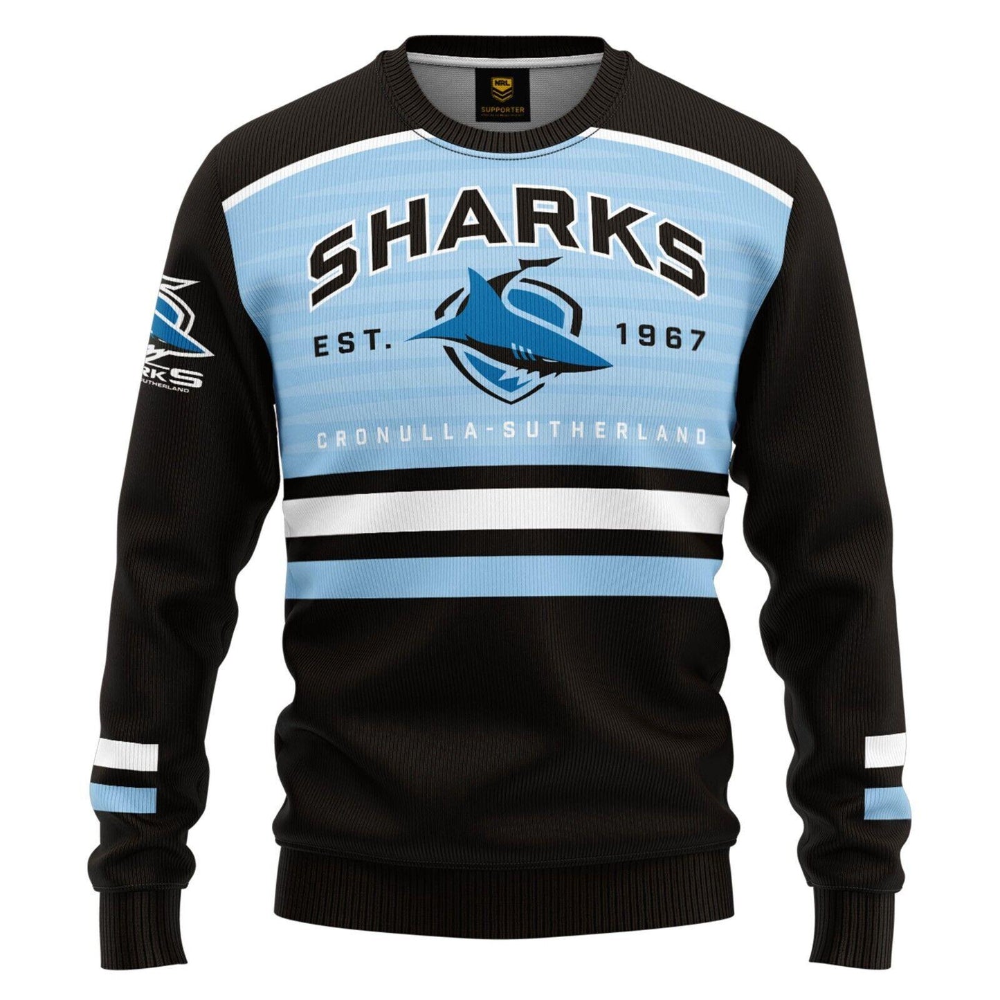 NRL Kids 'Victory' Pullover - Cronulla Sharks - Infant Baby - Jumper