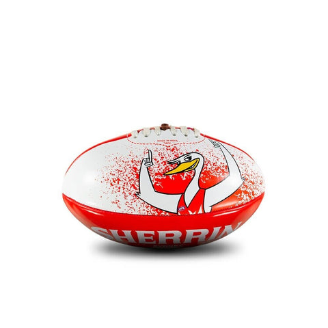 AFL PVC Mascot Football - Sydney Swans - 20cm Ball