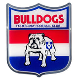 AFL Retro Logo Emblem - Western Bulldogs - Supporter Car Badge