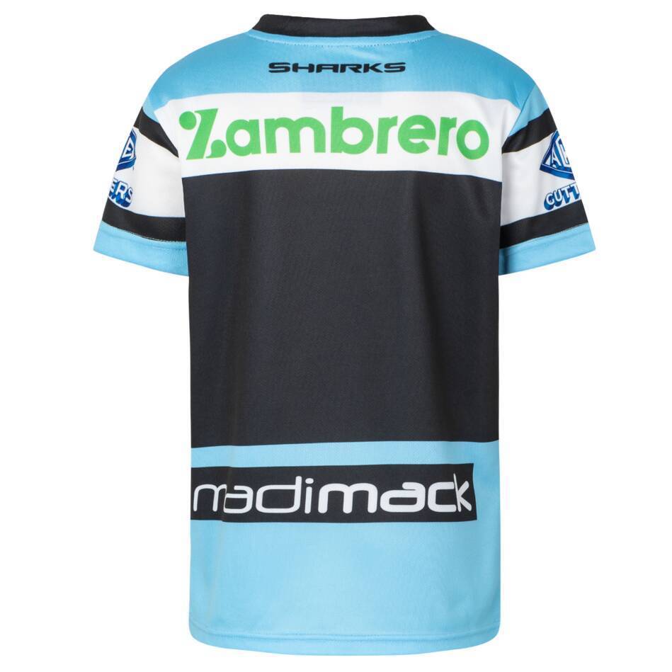 NRL 2024 Home Jersey - Cronulla Sharks - Youth - Kids