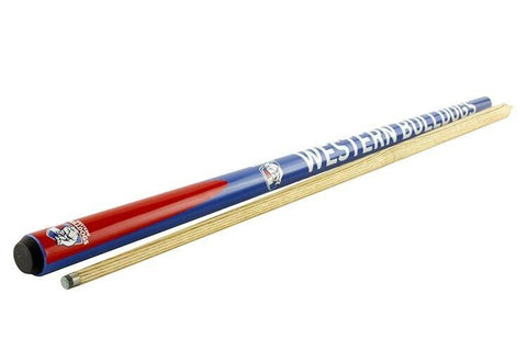 AFL Two Piece Pool Cue 57 Inch - Western Bulldogs - Snooker - Billiards