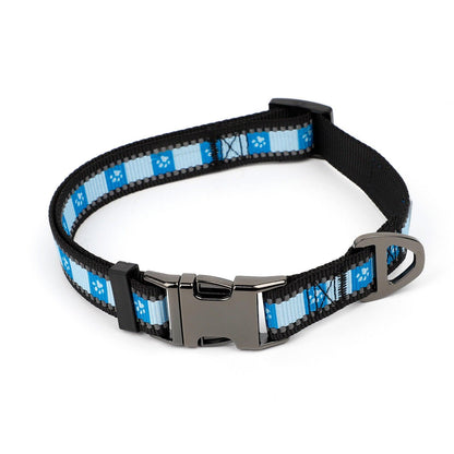 NRL Adjustable Dog Collar - Cronulla Sharks - Small & Large