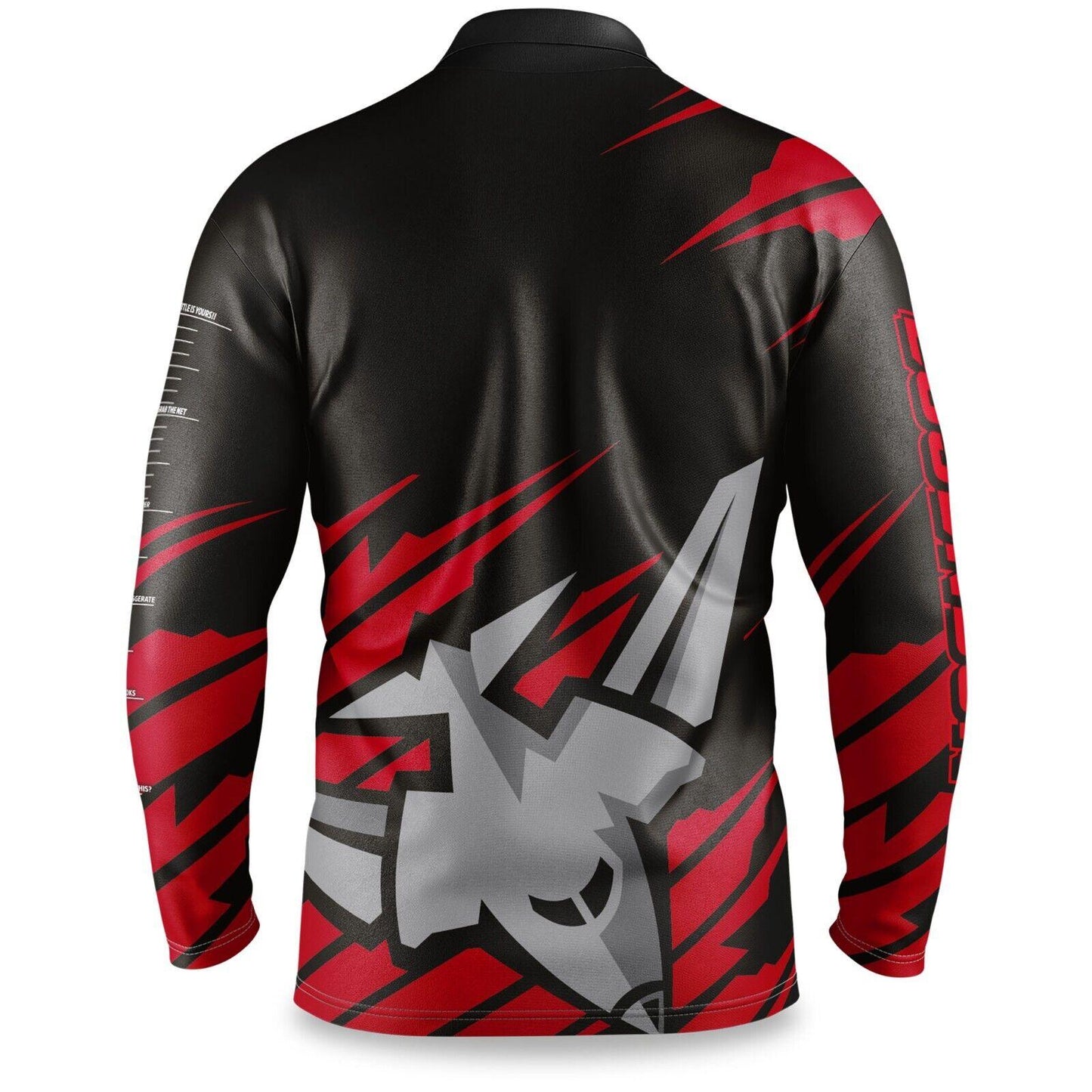 AFL 'Ignition' Fishing Shirt - Essendon Bombers - Adult - Mens - Polo