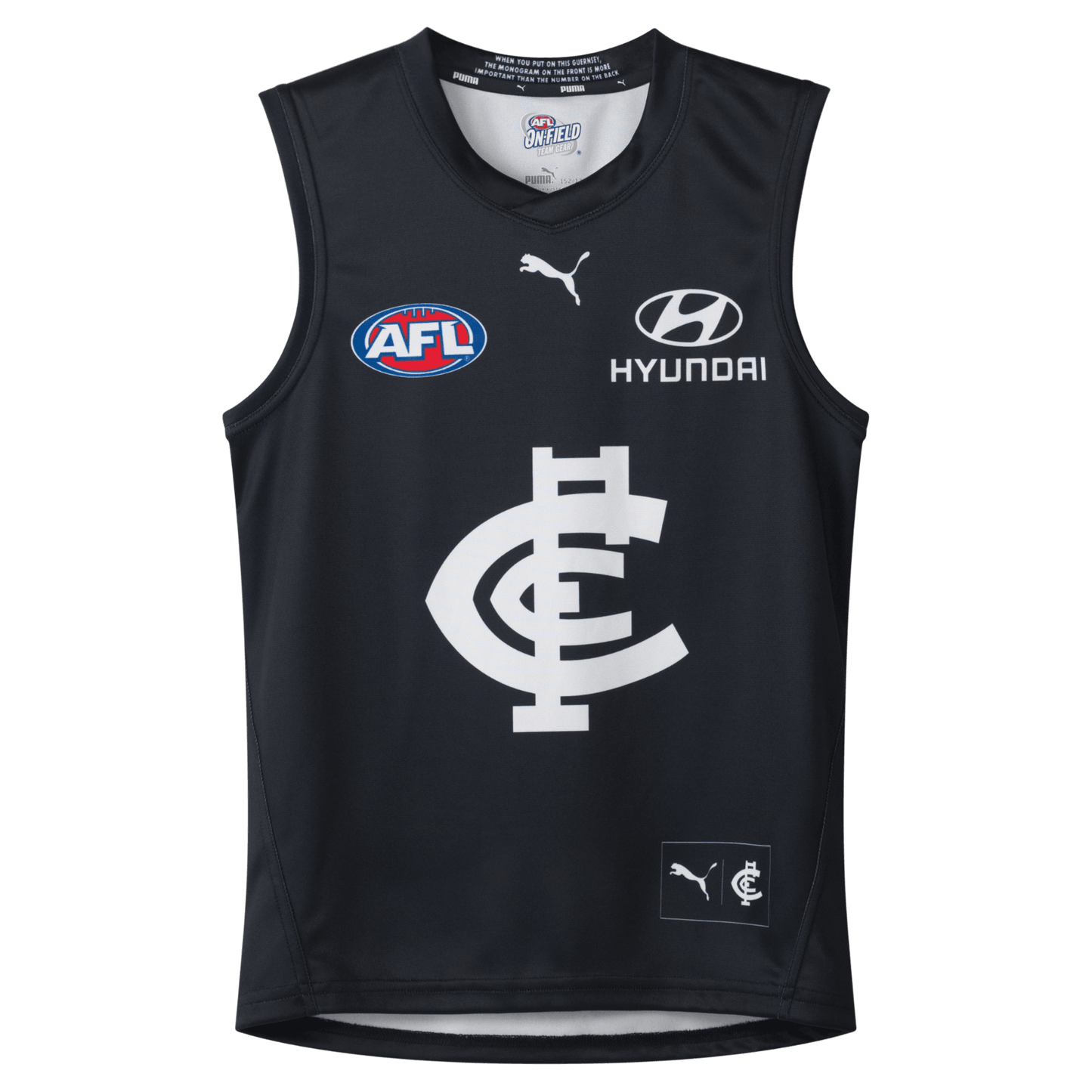 AFL 2024  Home Guernsey - Carlton Blues - Adult - Mens