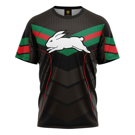 NRL Kids 'Chevron' Tee Shirt - South Sydney Rabbitohs - Baby Child T-Shirt